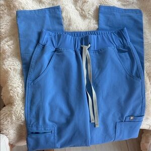 Figs Women's Blue Scrub Pants